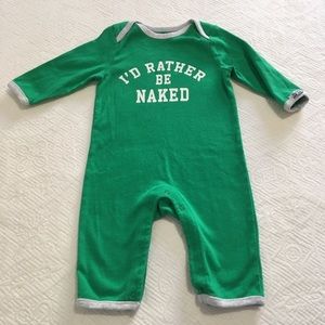 3-6m (5/$20) Green Romper by Old Navy